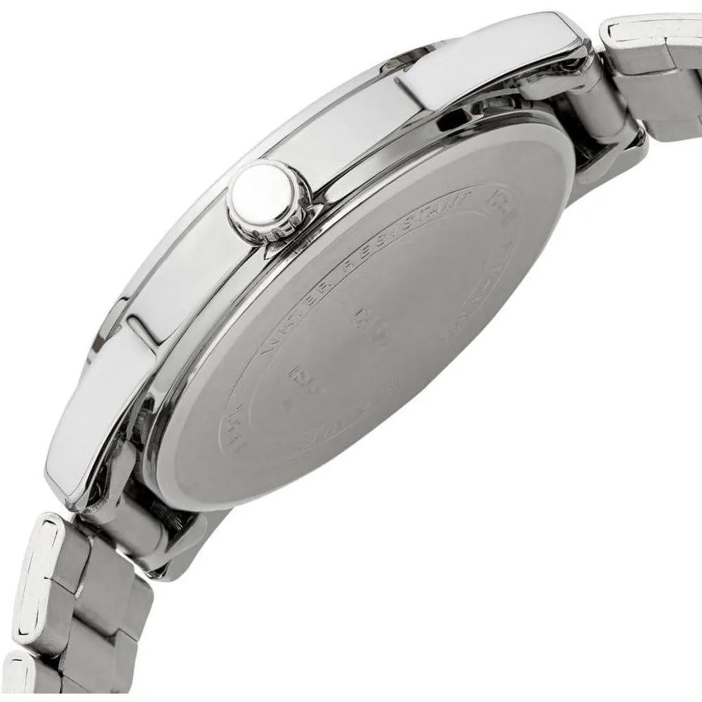 Reloj Casio para Hombre Estándar de Acero Inoxidable, Esfera Negra de Fácil Lectura MTP-V001D-1B