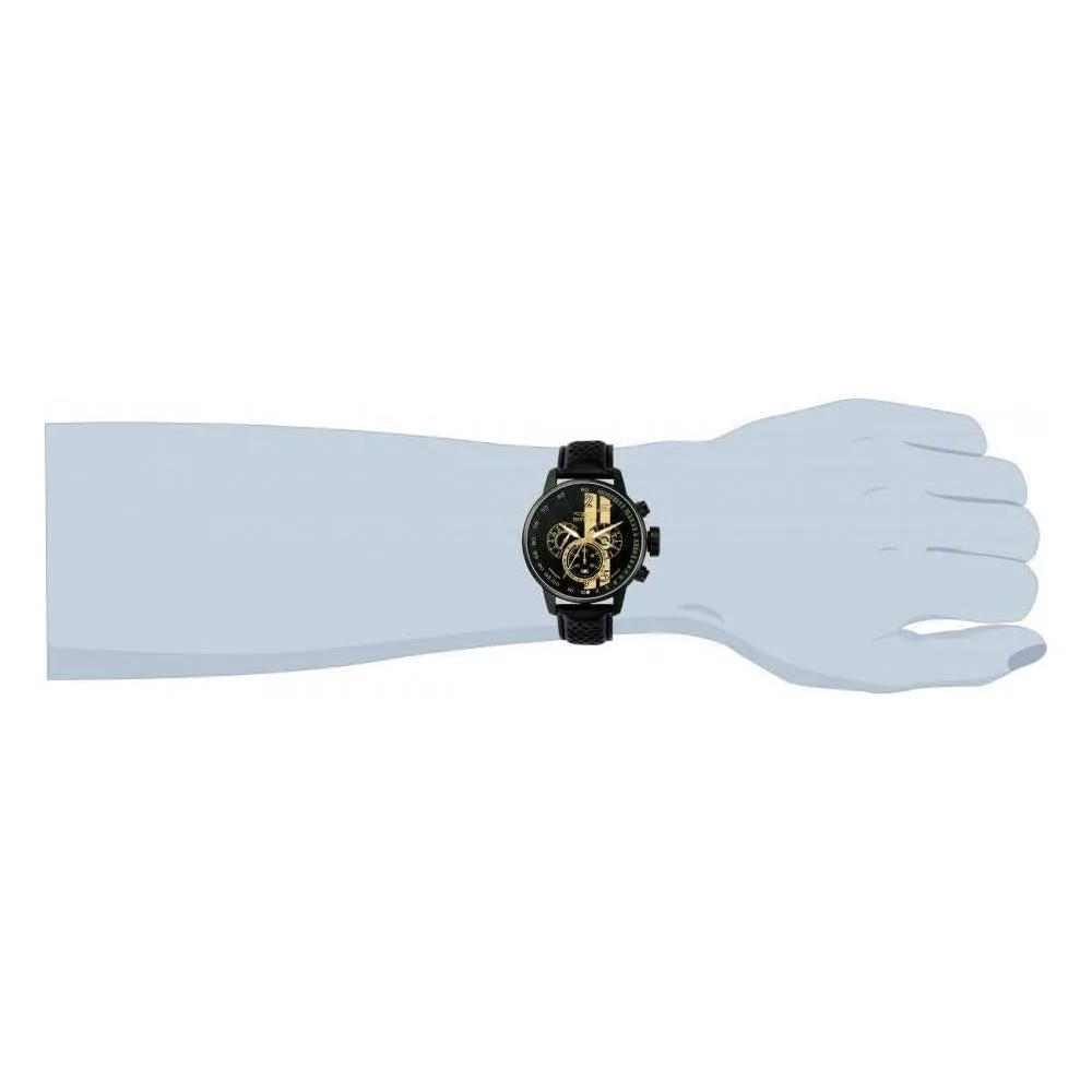 Invicta S1 Rally, reloj de cuarzo para hombre, diseño elegante deportivo en acero inoxidable y cuero