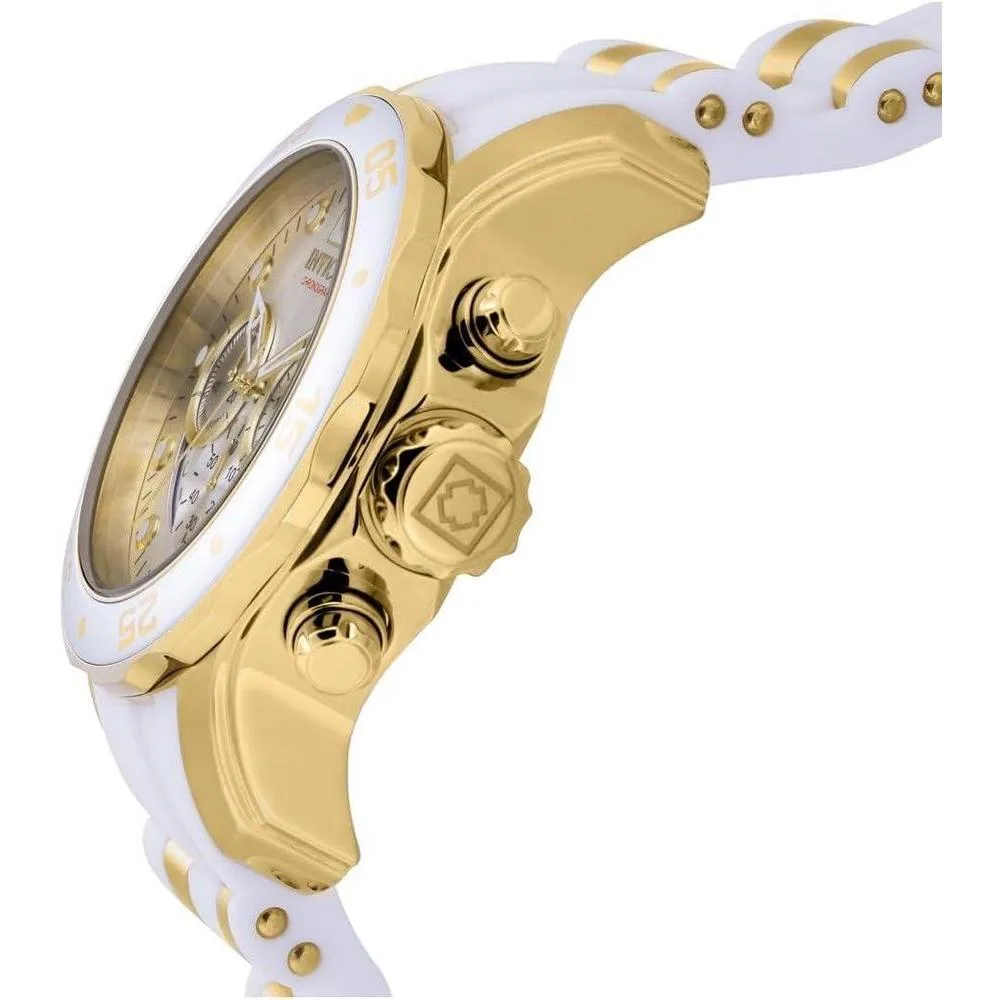Invicta Reloj de cuarzo Pro Diver para hombre, acero inoxidable y resistencia al agua, correa de silicona