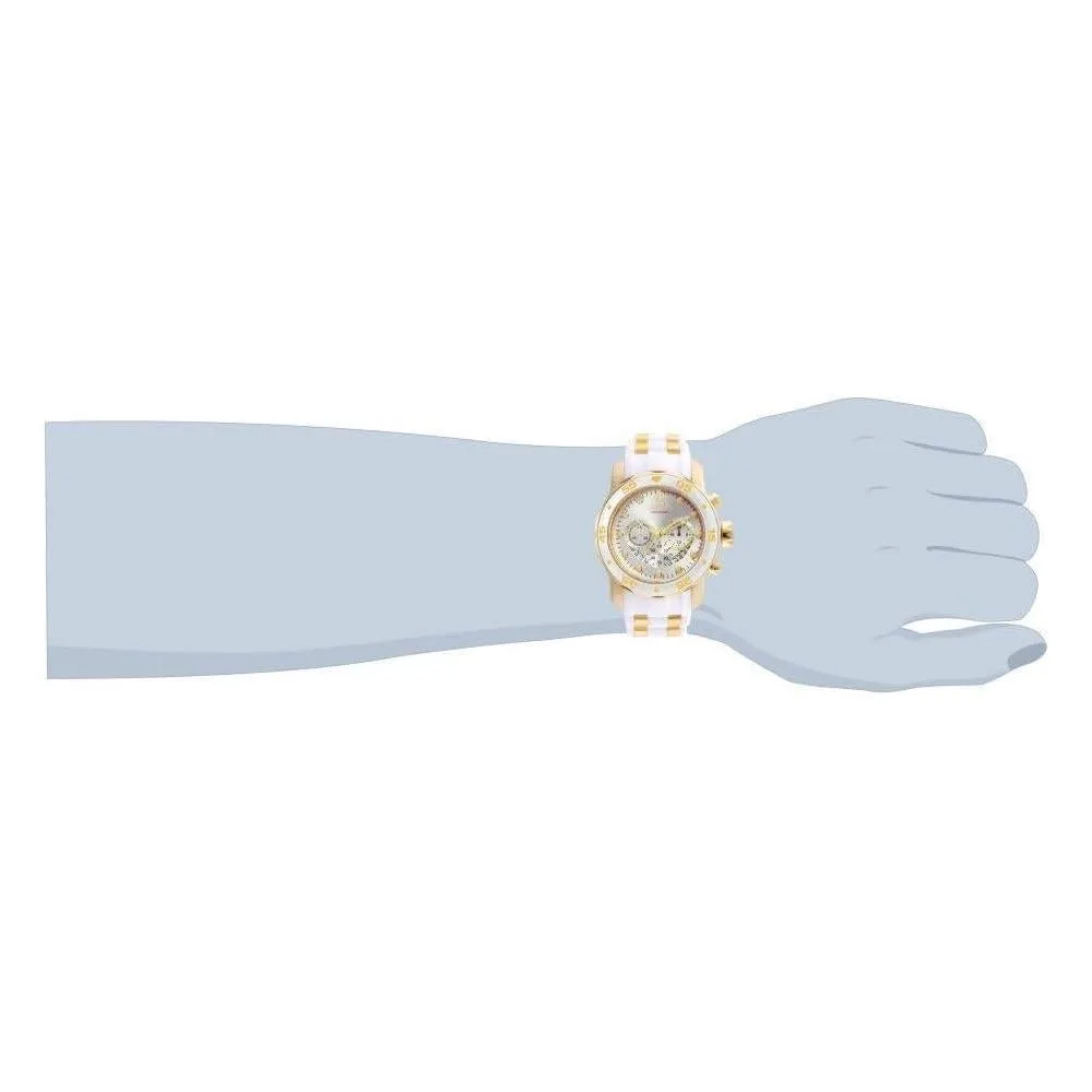 Invicta Reloj de cuarzo Pro Diver para hombre, acero inoxidable y resistencia al agua, correa de silicona
