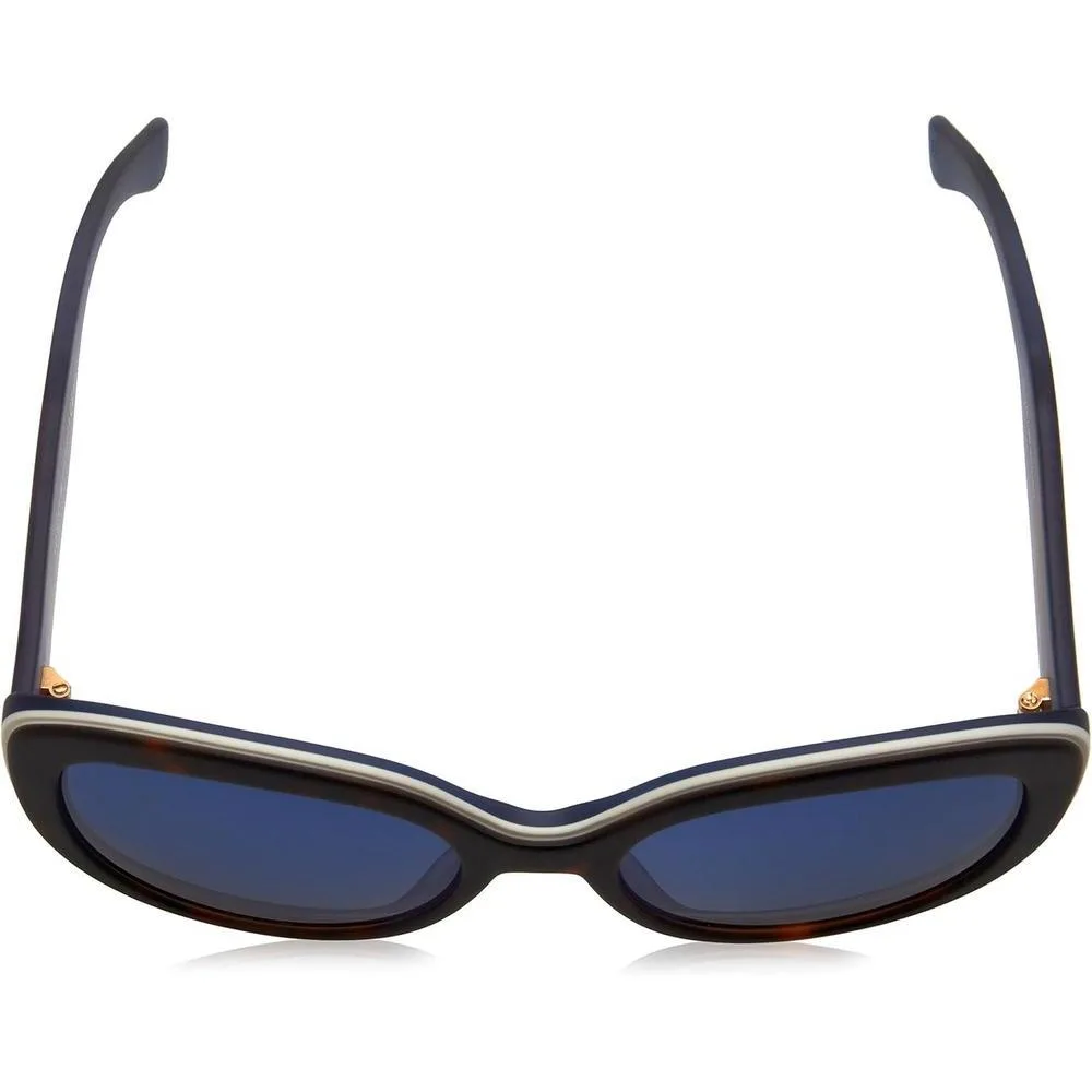 Tommy Hilfiger TH 1354/S K18UY con diseño de marco Havana mate y detalles en blanco, ideales para un look moderno y elegante