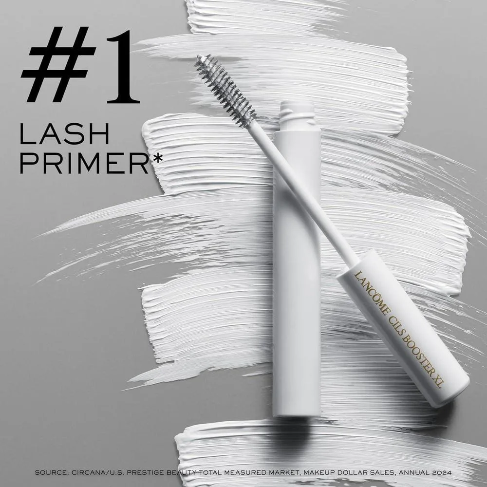 Primer De Máscara Lancôme Cils Booster XL Con Micro-Fibras Y Vitaminas Para Pestañas Voluminosas