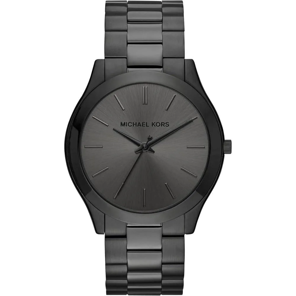 Michael Kors Oversized Slim Runway Men's Watch, Stainless Steel Watch for Men