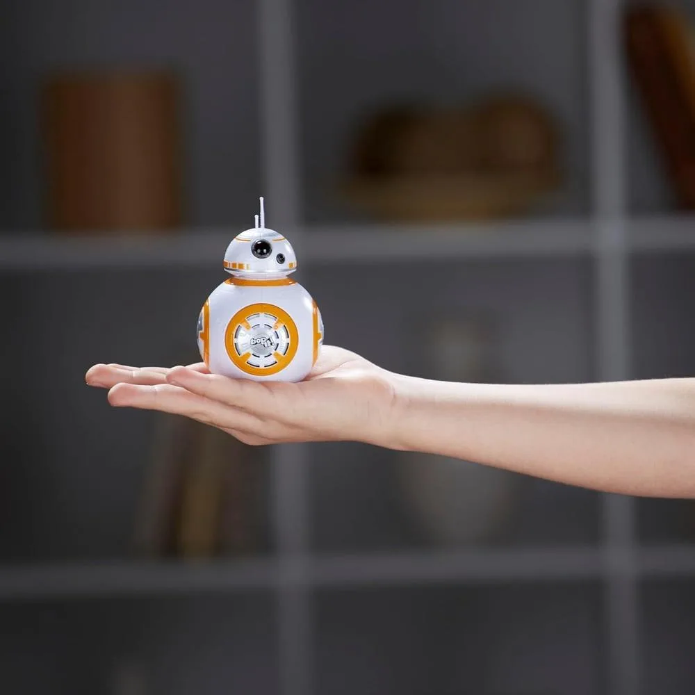 Juego Bop It BB-8 de Star Wars, juguete electrónico con sonidos auténticos de BB-8 y voz de C-3PO, diversión para niños