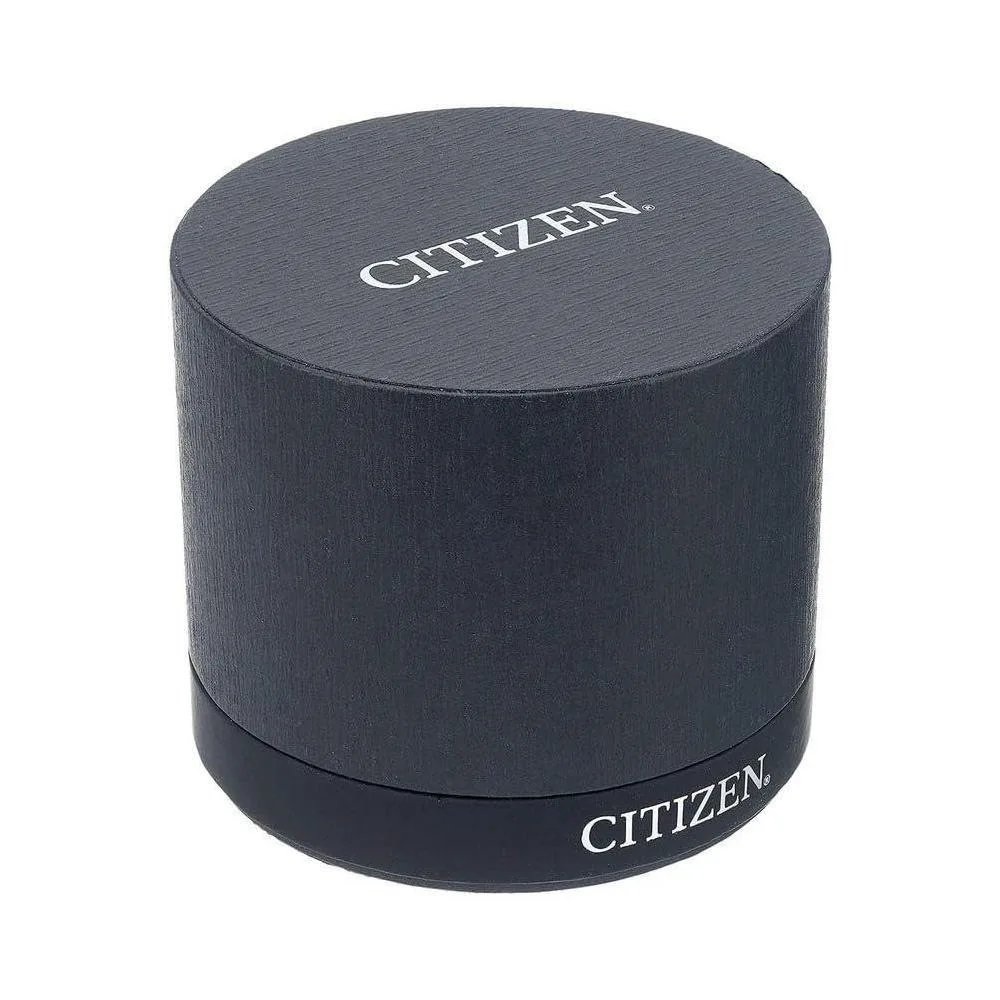 Citizen reloj de pulsera analógico para hombre con esfera negra y resistencia al agua, modelo BI5017-50E