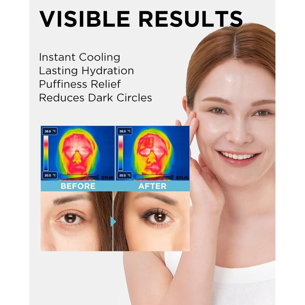 The SAEM Iceland Hydrating Eye Stick - Bálsamo Refrescante para Ojeras e Hinchazón con Ingredientes Marinos