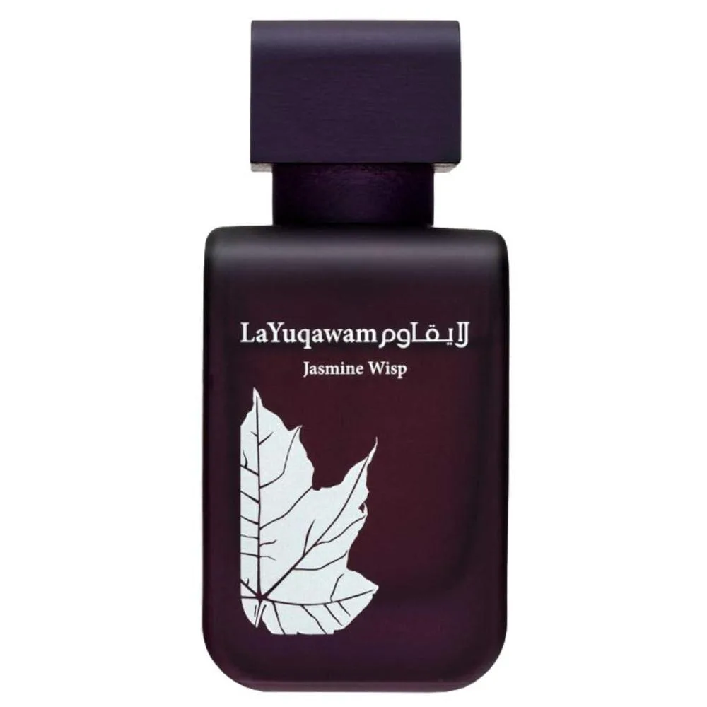 RASASI La Yuqawam Jasmine Wisp - Eau de Parfum premium para mujer, fragancia árabe de larga duración y frescura diaria