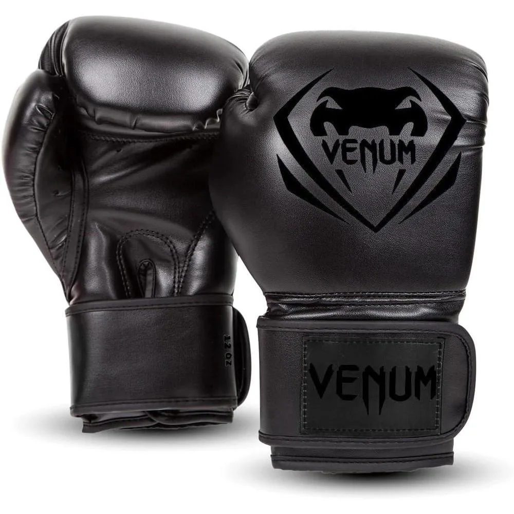 Venum Guantes de Boxeo Contender para Entrenamiento con Piel Sintética y Sistema de Espuma Multicapa para Mejor Confort y Protección