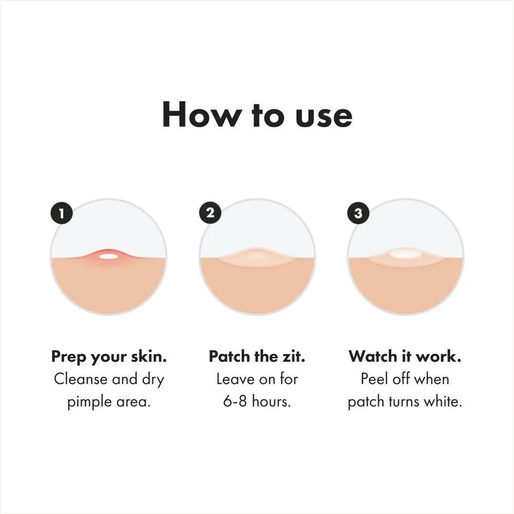 Parche hidrocoloide Mighty Patch de Hero Cosmetics para acné, cubre imperfecciones, vegano y cruelty-free