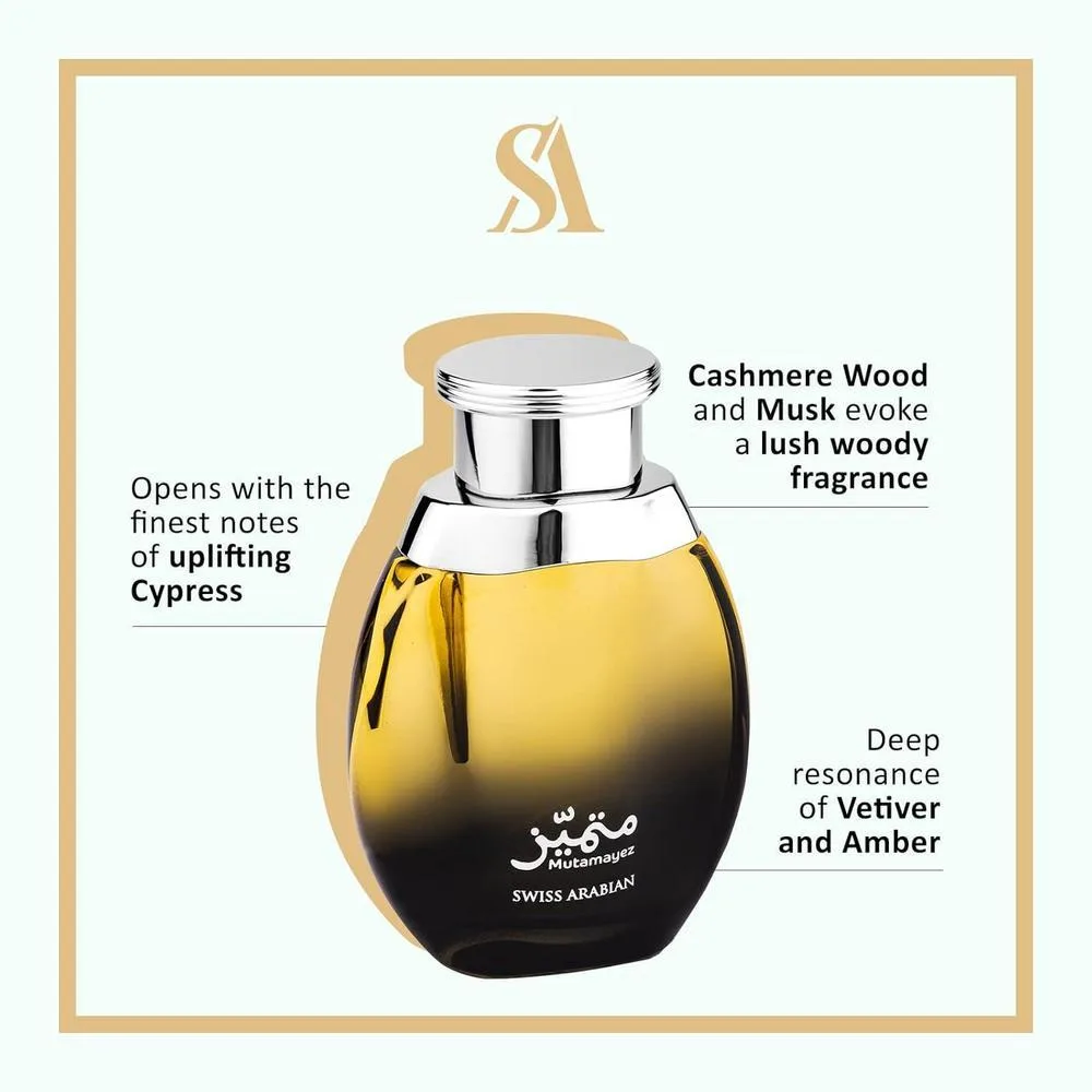Swiss Arabian Mutamayez EDP Spray Fragrance