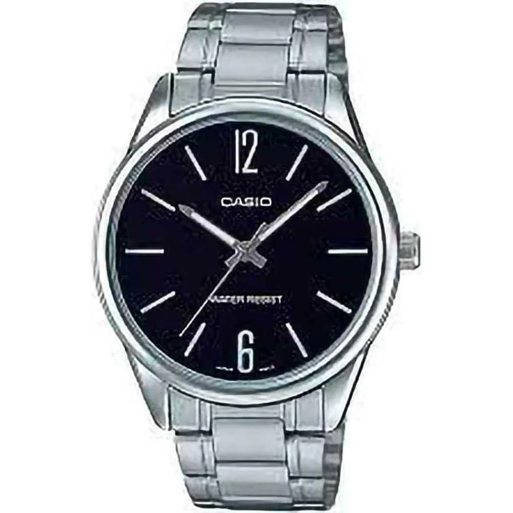 Casio Stainless Steel Mens Watch MTP-V005D-1B