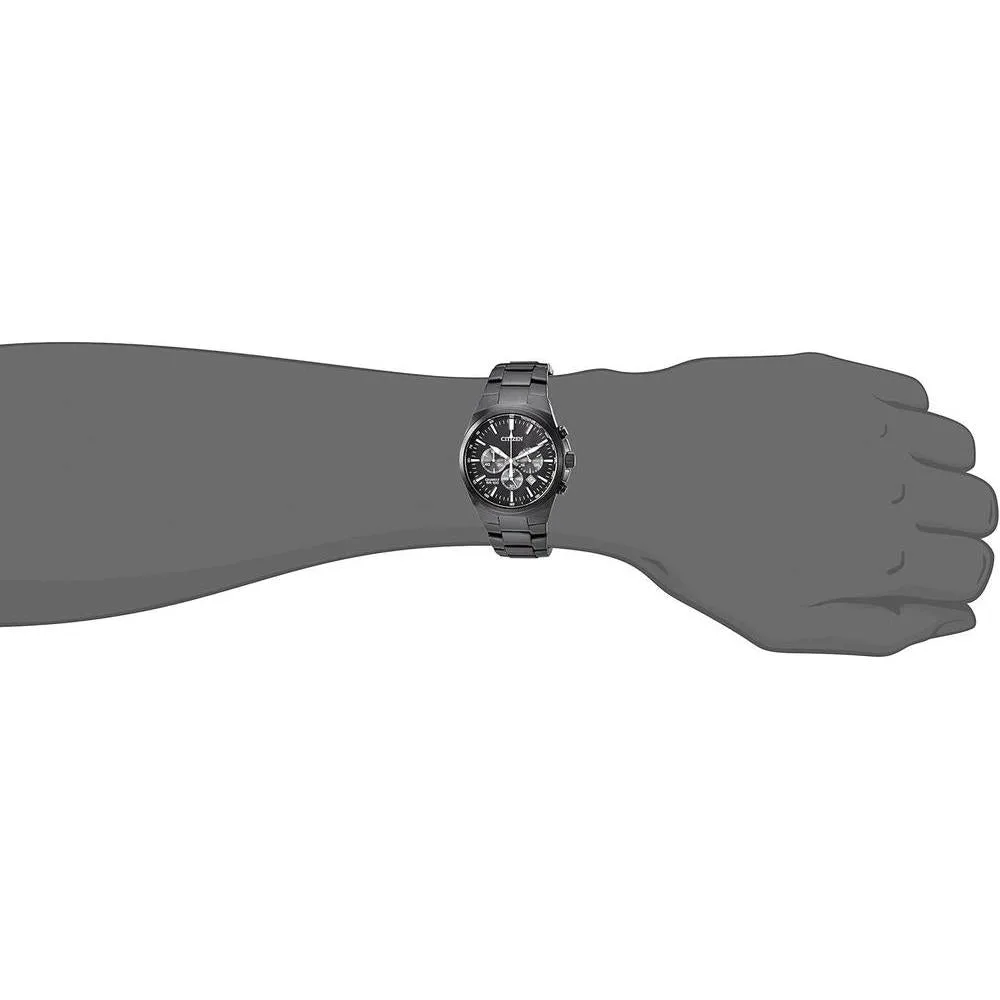 Reloj de cuarzo para hombre Citizen acero inoxidable diseño clásico y resistente al agua con cronógrafo e indicador de fecha