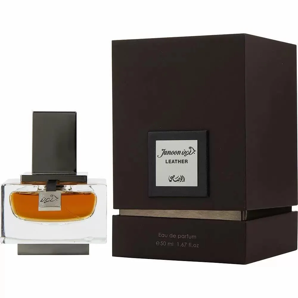 Rasasi Junoon Leather for Men Eau de Parfum Spray