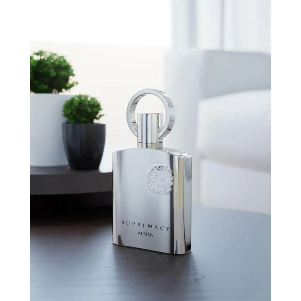 Afnan Supremacy Silver Pour Homme for Men Eau de Parfum Spray