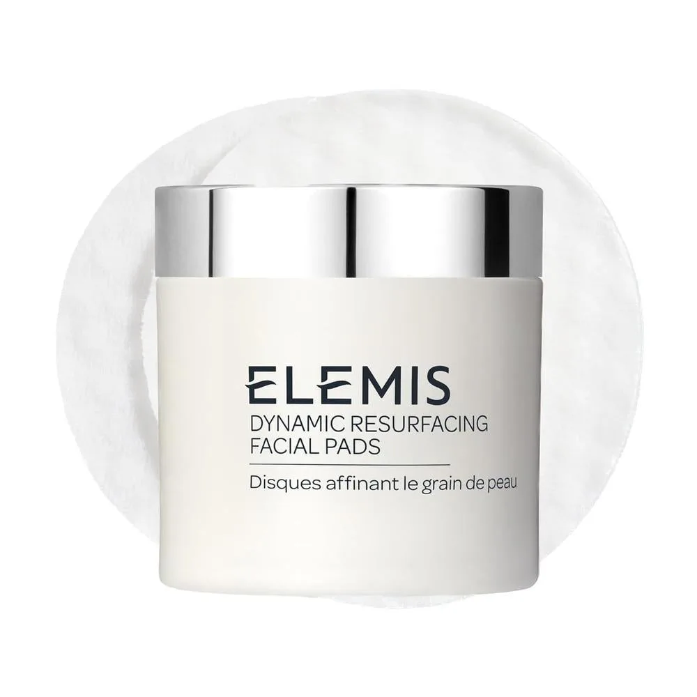 ELEMIS Almohadillas Faciales de Renovación Dinámica, Almohadillas Faciales Exfoliantes de Tratamiento con Textura Suave