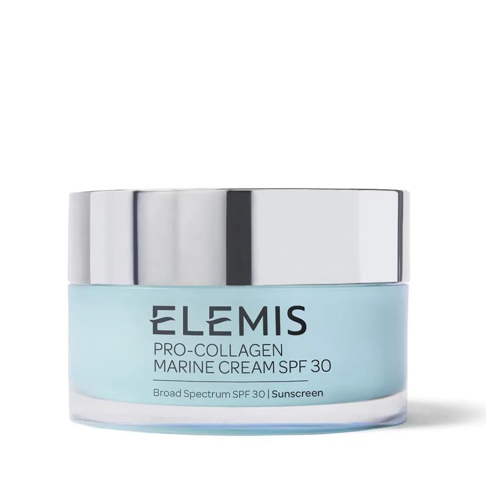 ELEMIS Pro-Collagen Marine Cream SPF 30, hidratante facial antiarrugas con protección solar