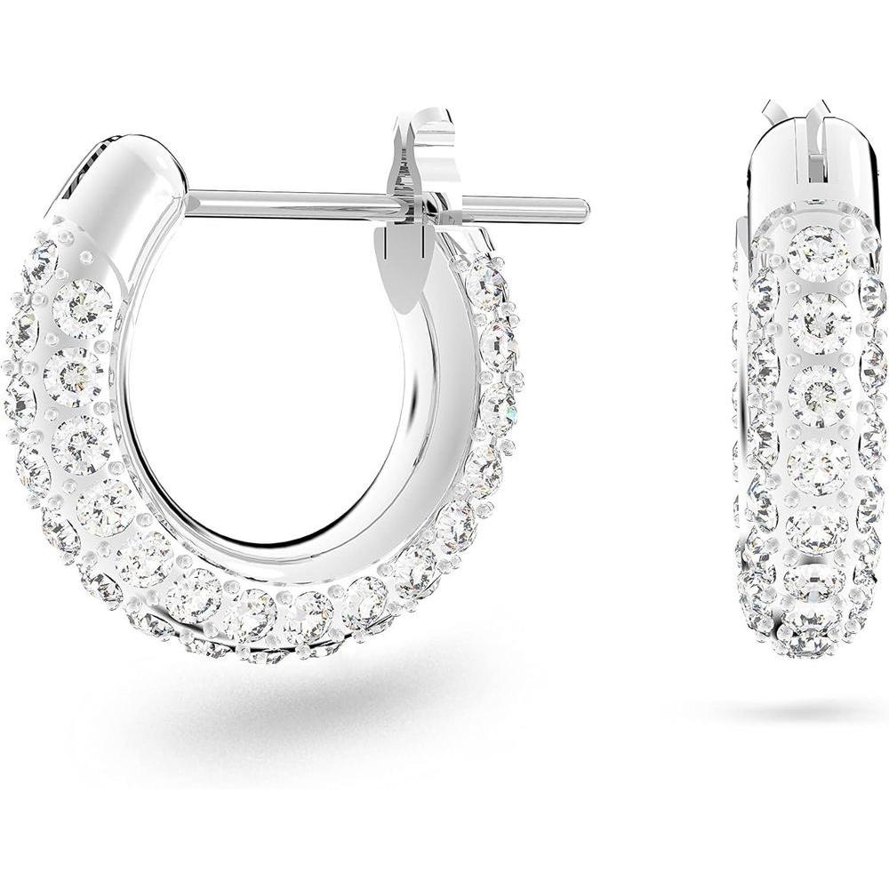 Swarovski Stone Crystal Pierced Hoop Earring Jewelry Collection