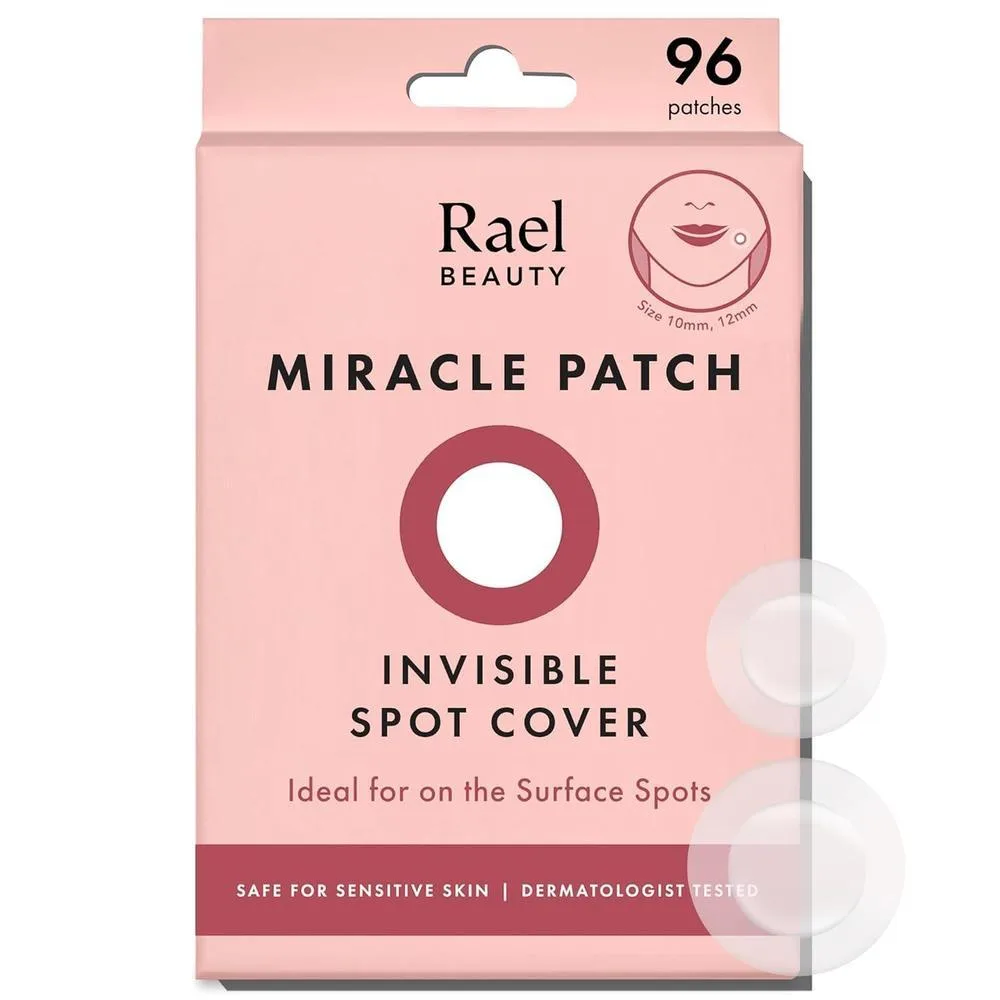 Rael Parches hidrocoloides para acné, invisibles, absorben brotes y manchas, cuidado coreano