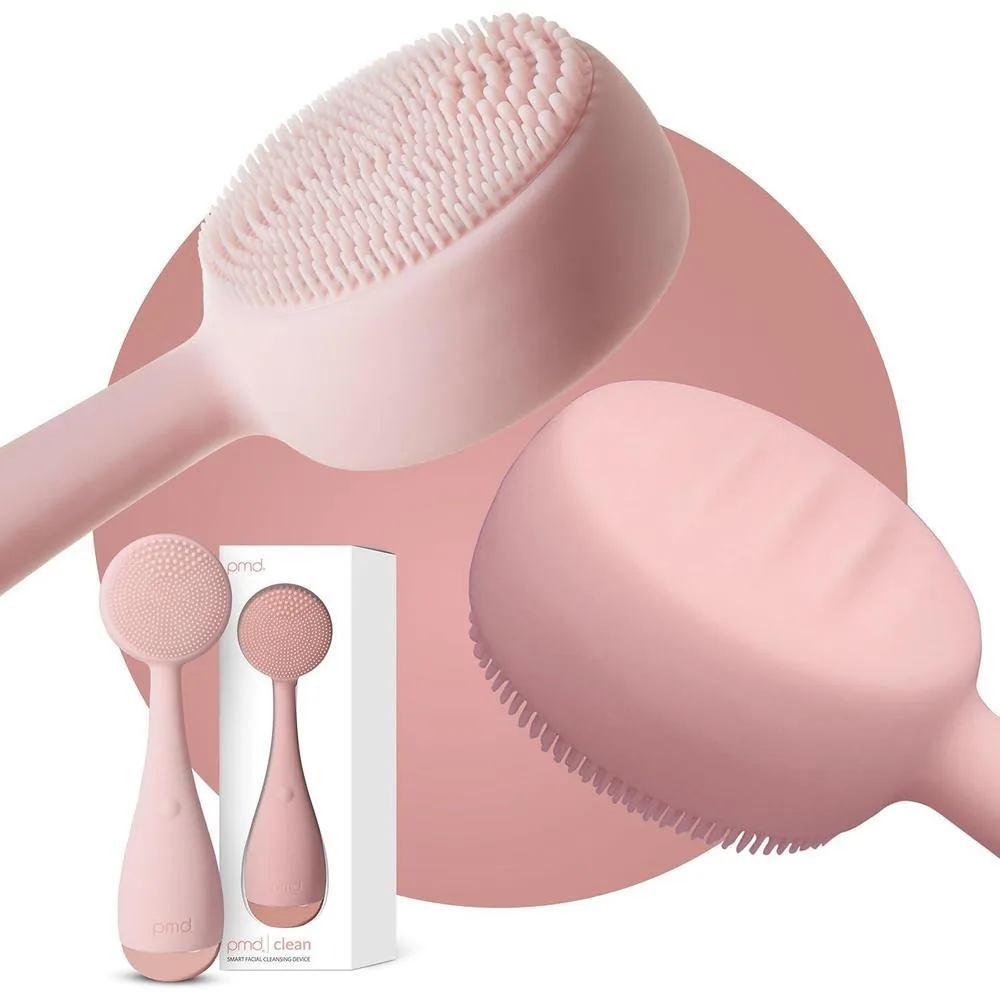 PMD Clean - Dispositivo de limpieza facial inteligente con cepillo de silicona y masajeador antienvejecimiento