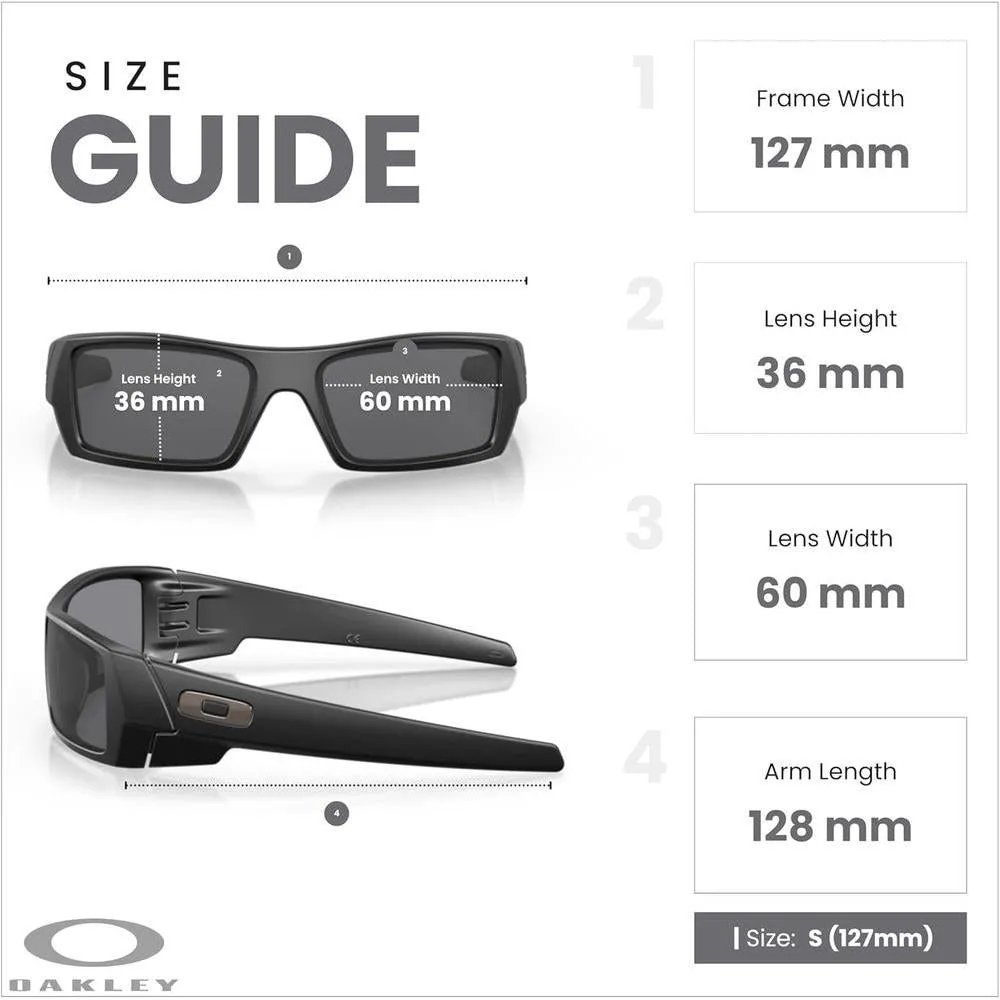 Gafas de sol Oakley Gascan OO9014 con correa, paño de limpieza y kit de cuidado iWear incluidos