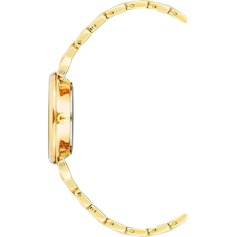 Reloj de pulsera para mujer Anne Klein con cristal mineral resistente y diseño elegante