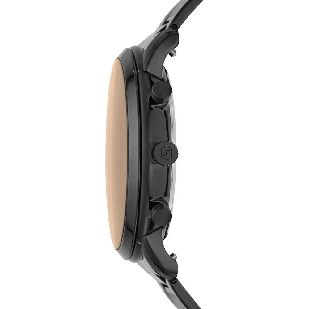Fossil Neutra Quartz Reloj cronógrafo de acero inoxidable y cuero para hombre, resistente al agua con correa intercambiable