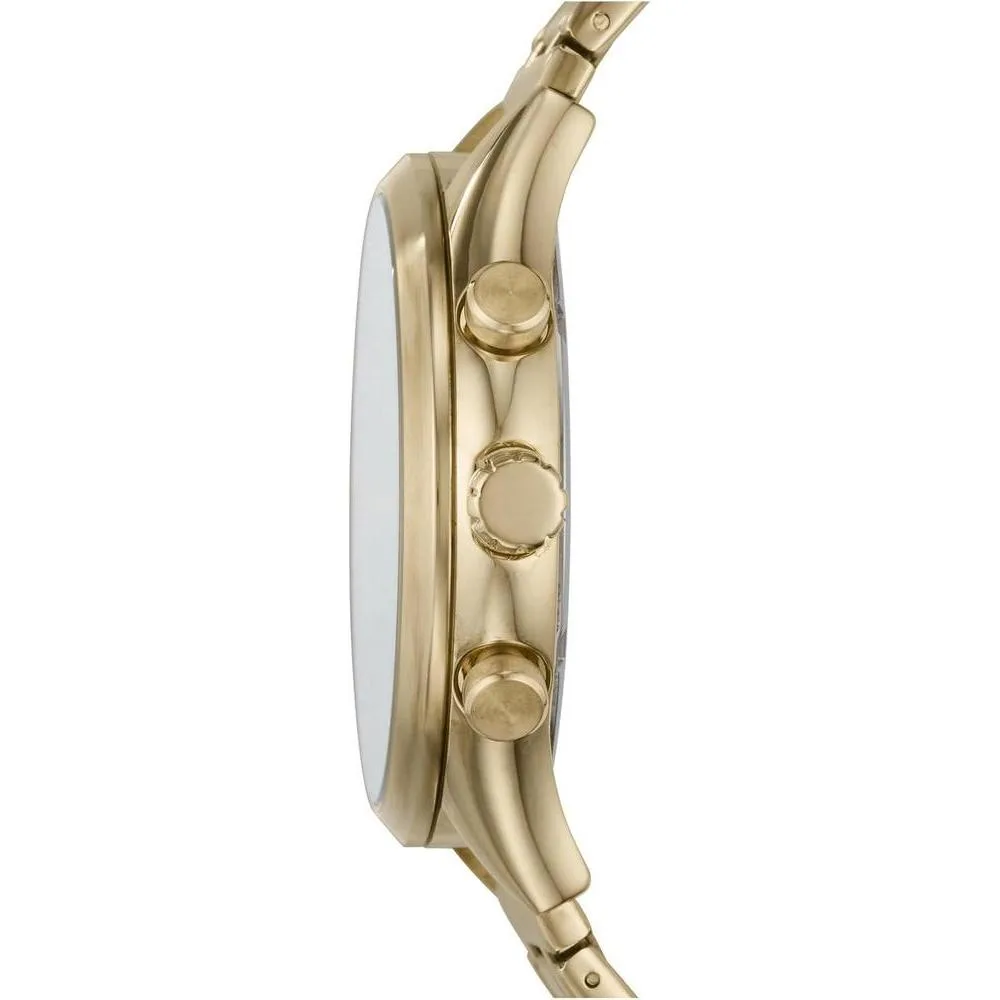 Fossil Fenmore BQ2366 reloj dorado de acero inoxidable multifunción, diseño moderno y sofisticado para mujer