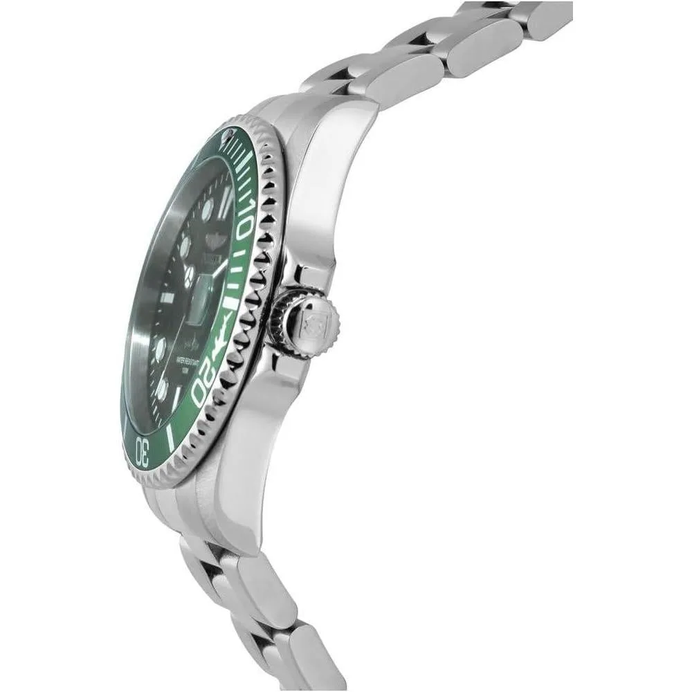 Reloj de cuarzo Pro Diver Invicta para hombre con correa de acero inoxidable, modelo 30020, diseño sofisticado y funcional