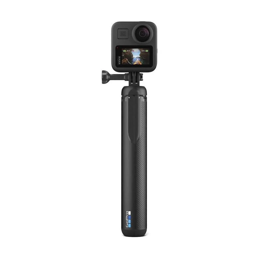 GoPro Max Grip + Trípode para cámaras GoPro, soporte oficial, agarre de cámara, poste de extensión, trípode rápido