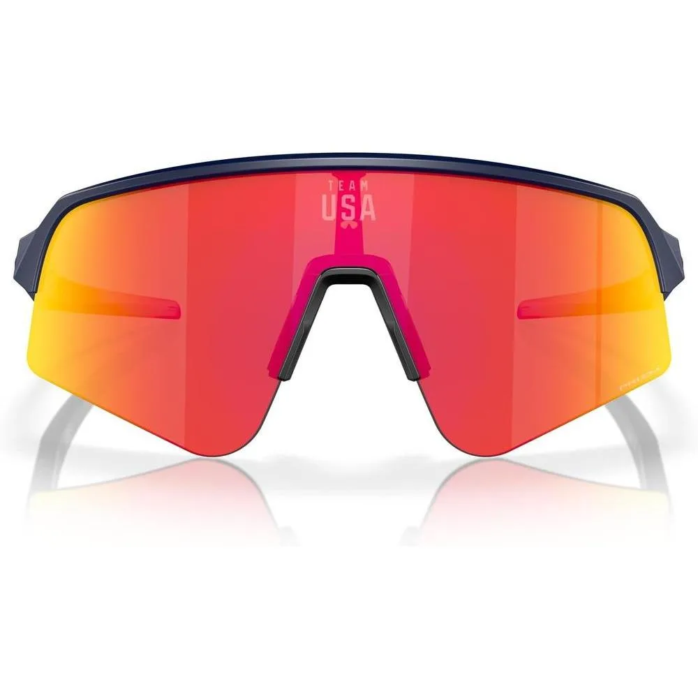 Oakley Sutro - Gafas de sol deportivas rectangulares para hombre con lentes Prizm rubí y protección UV