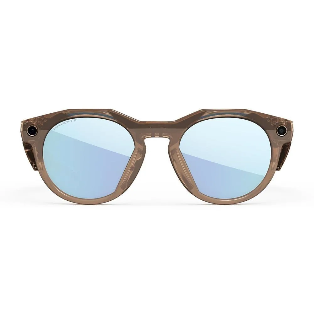 Gafas inteligentes Oakley Meta HSTN para deportistas con IA, cámara, audio, video y lentes Prizm Polarized Transitions