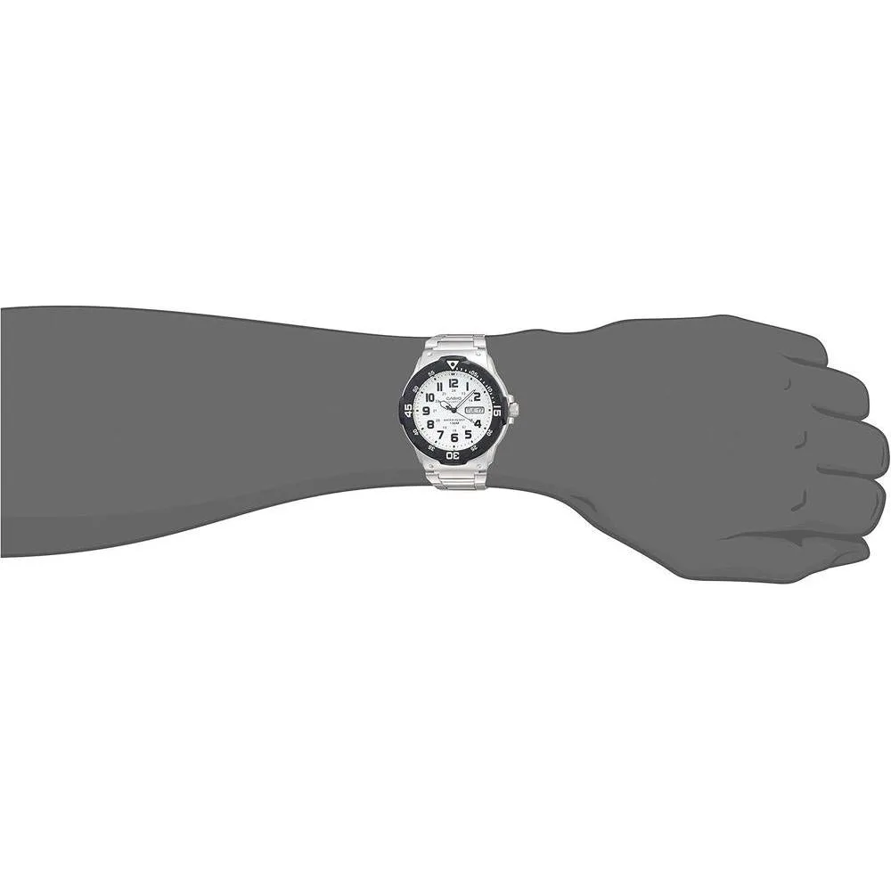 Reloj Unisex Casio MRW200H: Caja Acero, Banda Resina, Sumergible 100M, Mecanismo Cuarzo, Batería 3 Años, Calendario