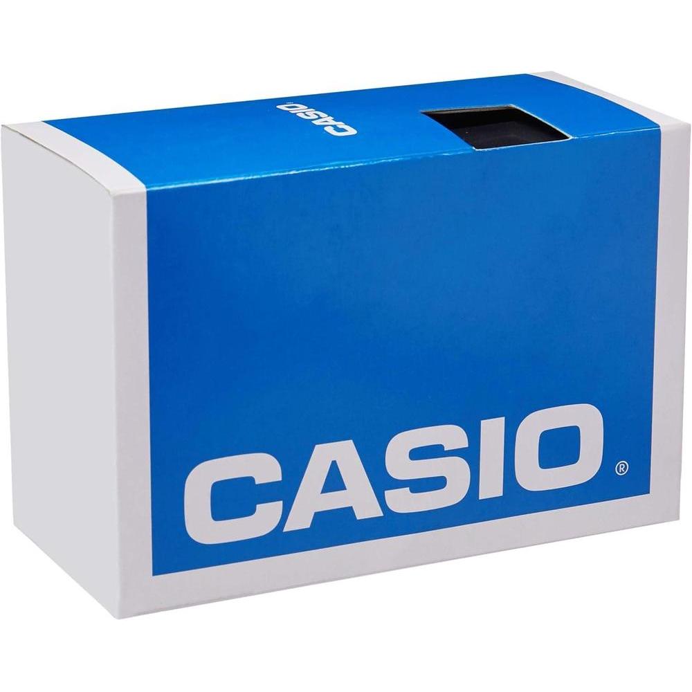 Reloj Casio Vintage con calculadora, caja de resina, cronómetro, hora dual, alarma diaria, calendario automático y batería de 5 años