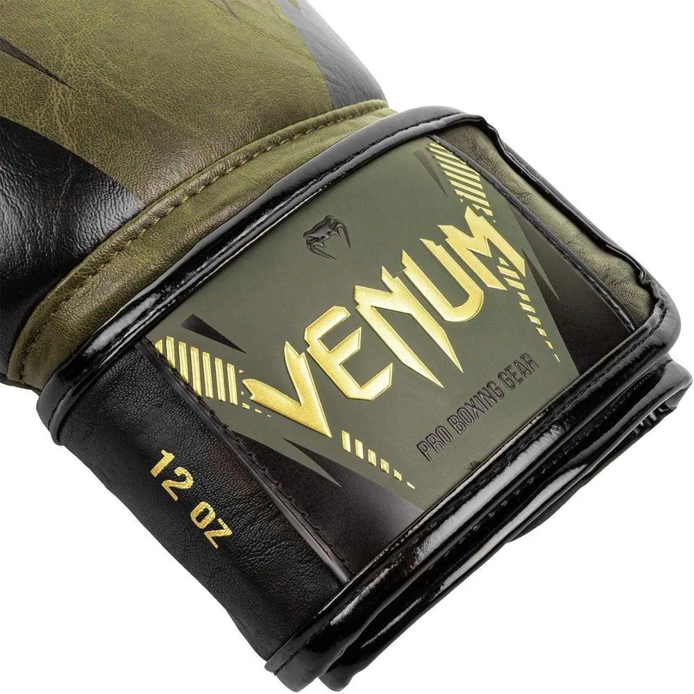 Guantes de boxeo Venum Impact, ideales para entrenamiento con espuma de triple densidad y cierre de velcro para ajuste cómodo