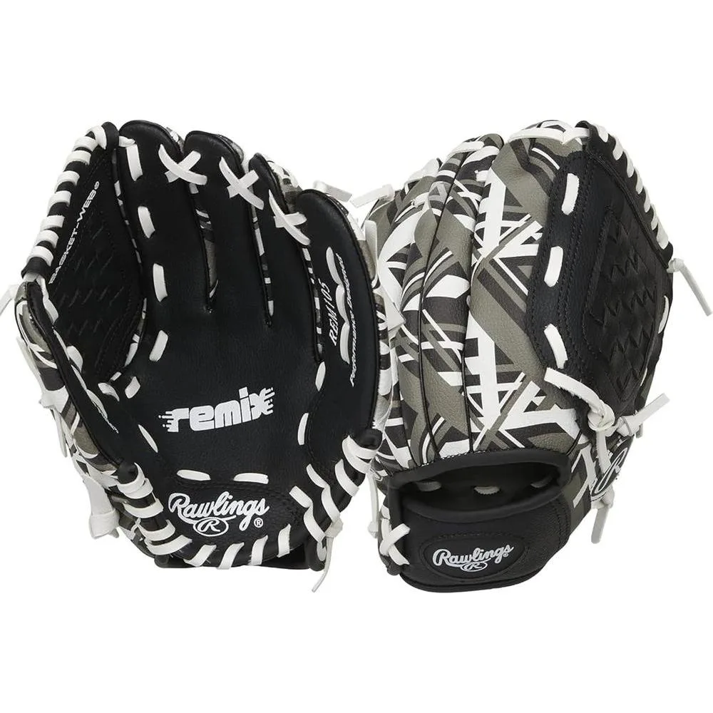 Rawlings | Remix T-Ball & Youth Baseball/Softball Glove | Sizes 9" - 10.5"