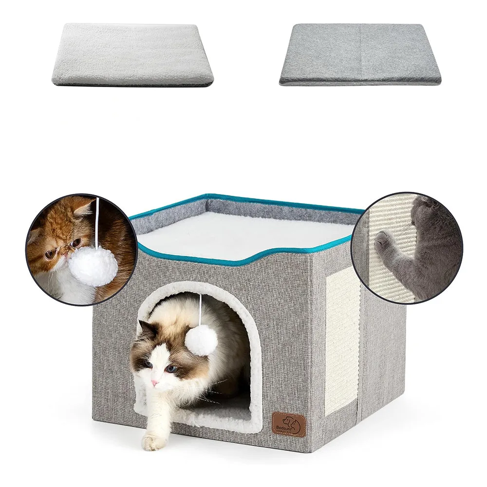 Cama para Gatos de Interior Talla L
