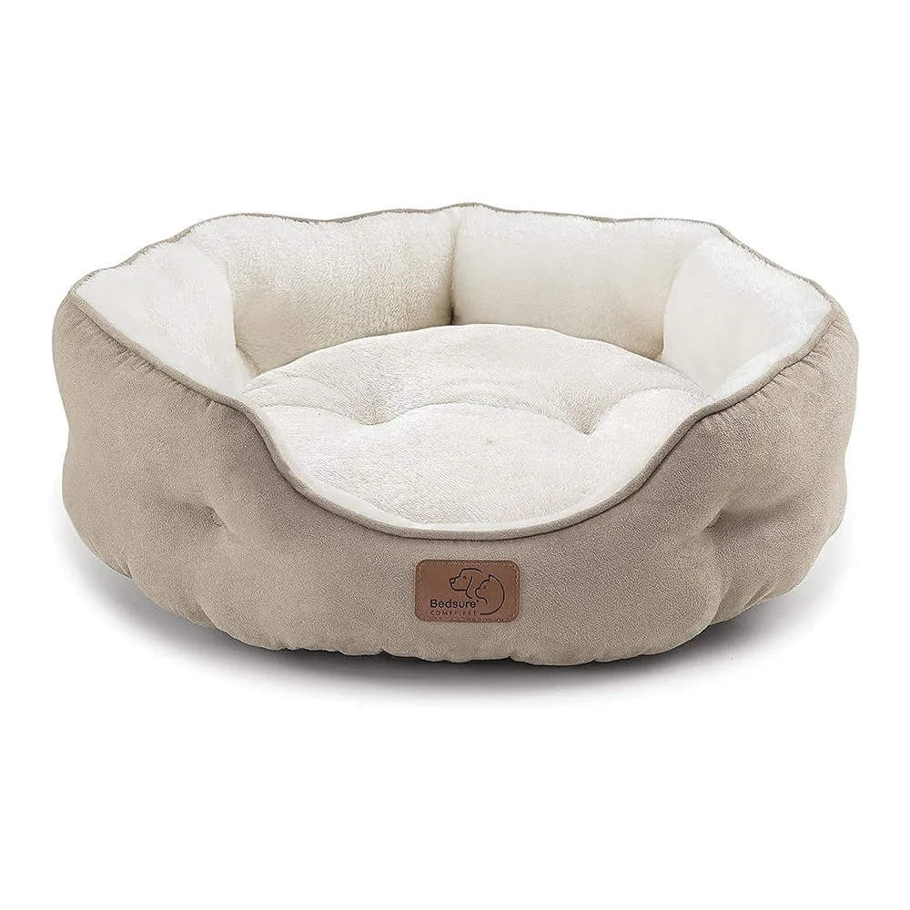 Cama para Mascotas Antideslizante Talla S Camel