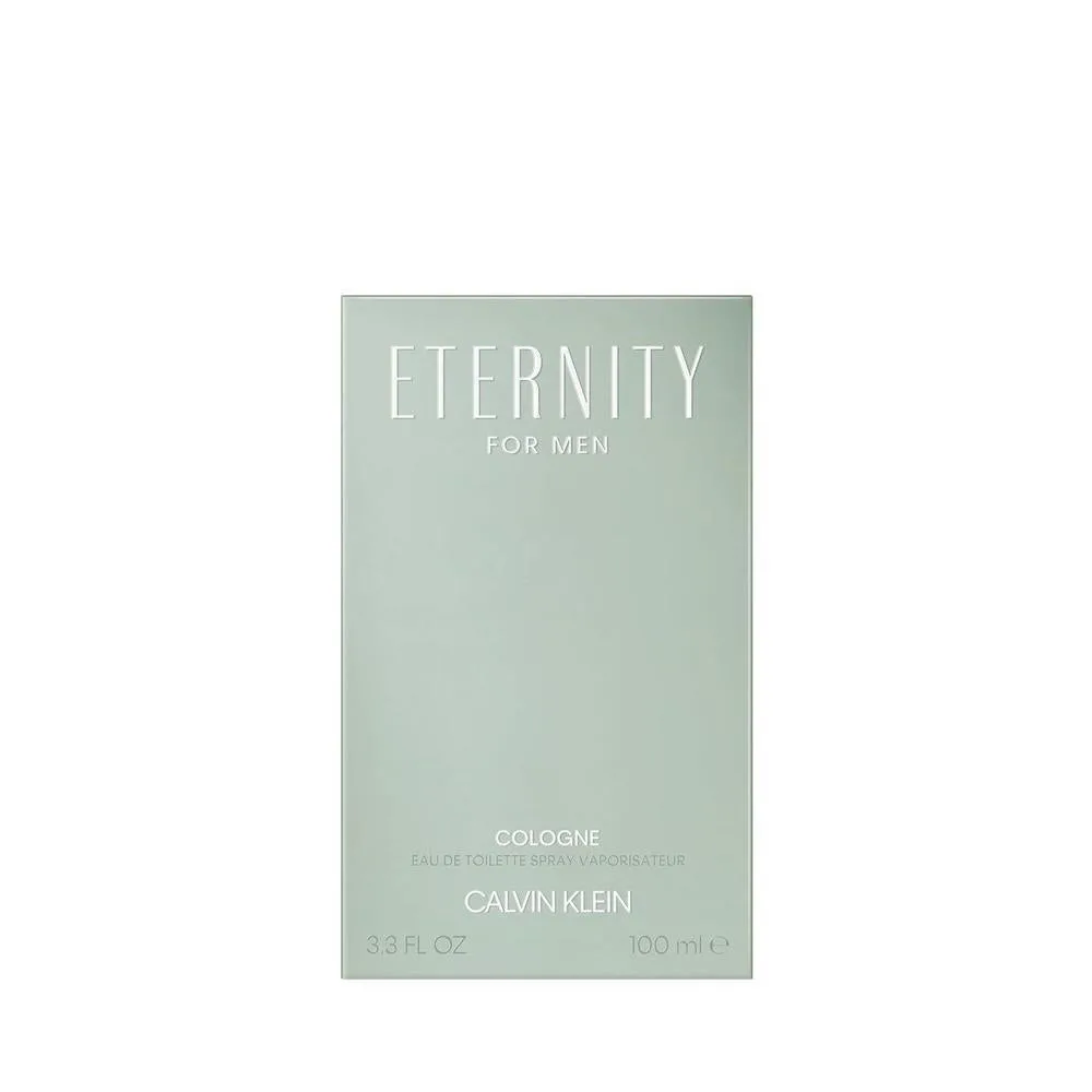 Calvin Klein Eternity for Men Fresh Colonia Eau de Toilette con notas de jengibre, geranio bourbon y cardamomo