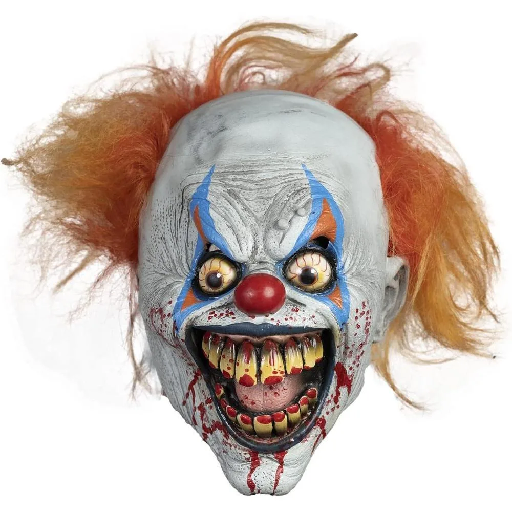 Deja Boo Scary Adult Mask - Diseño único y terrorífico para Halloween - Máscara realista - Killer Shingles el payaso