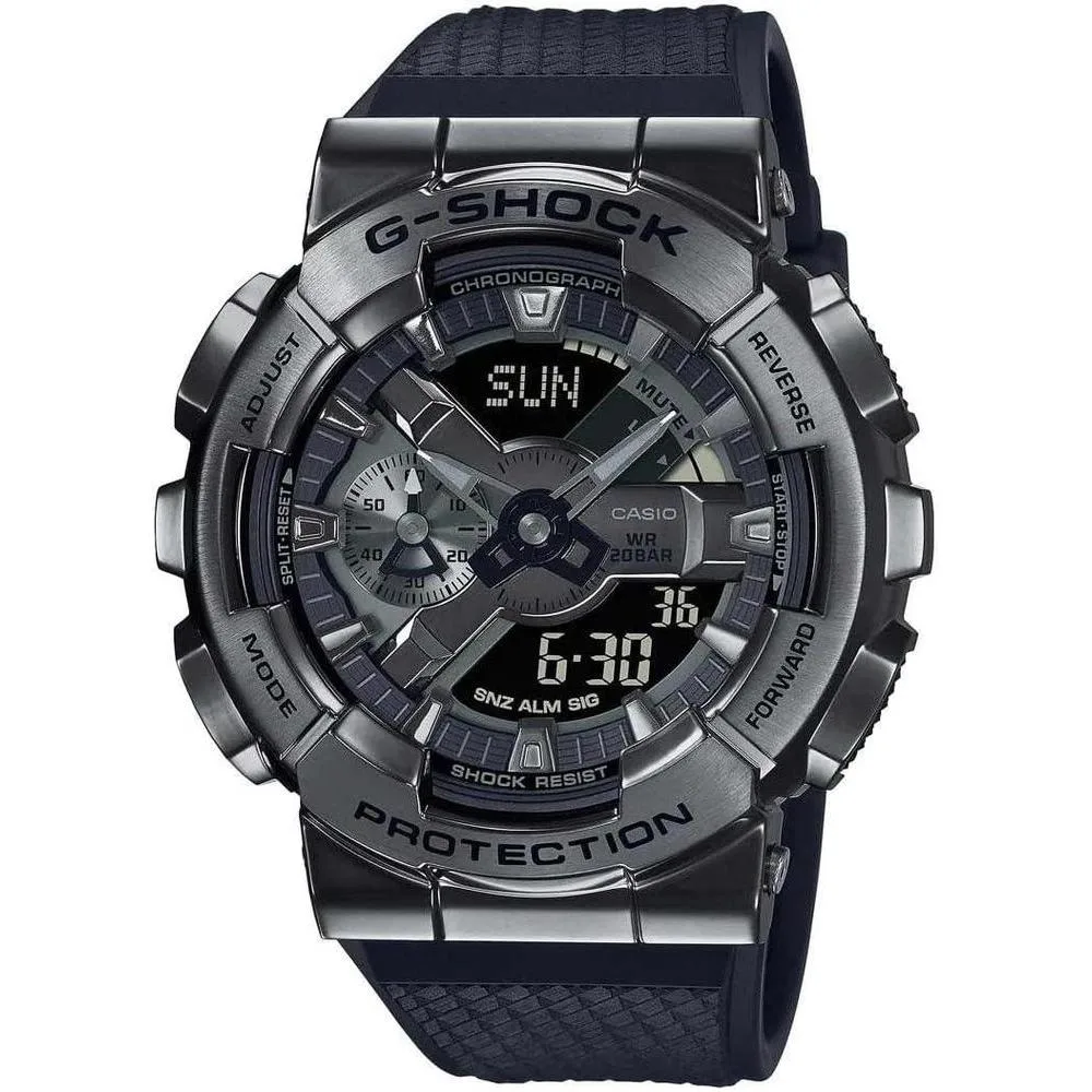 Men's Casio G-Shock Analog-Digital Watch - GM110-1A with Black Resin Band