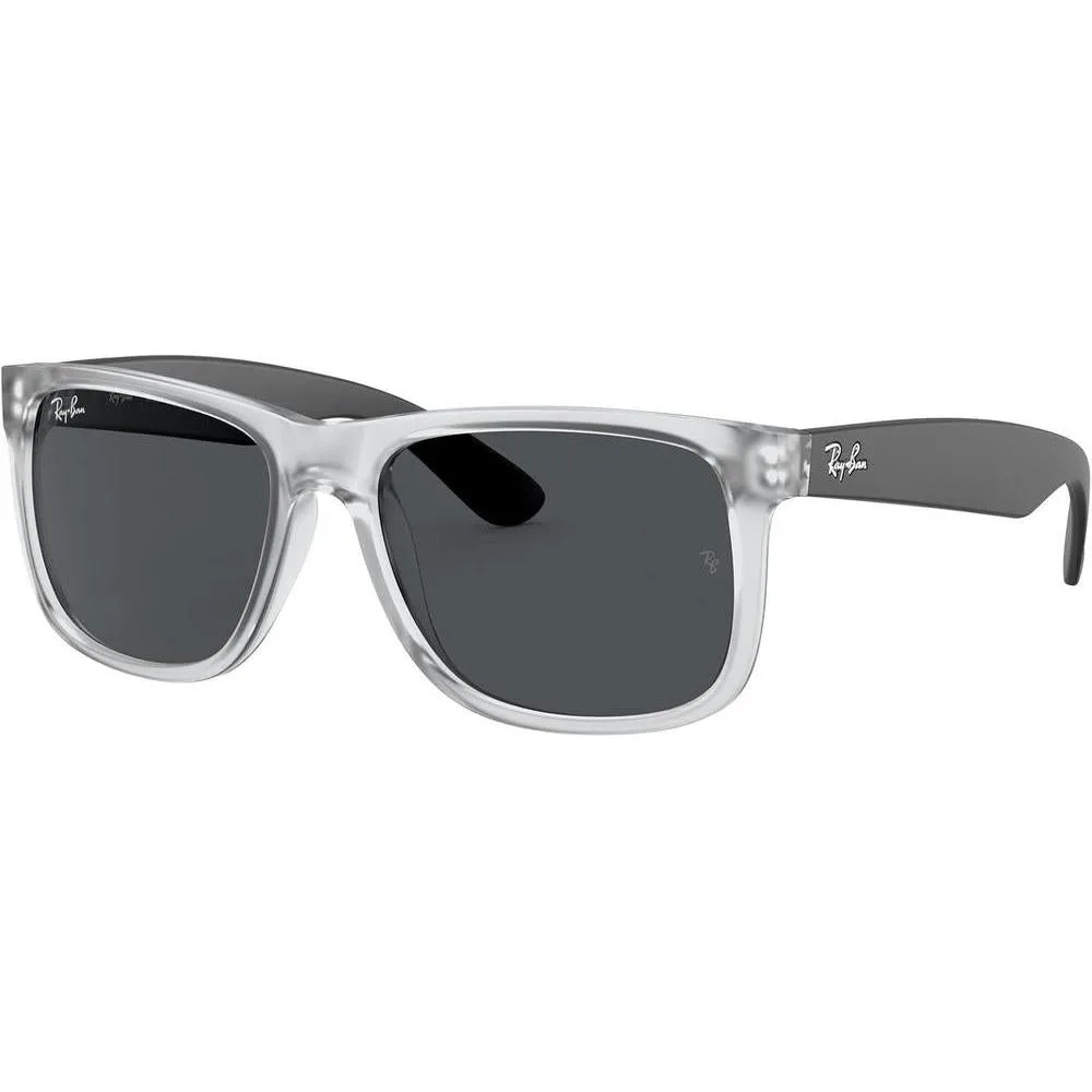 Gafas de sol rectangulares Ray-Ban Justin, 100% protección UV, incluye estuche y paño de limpieza para cuidado