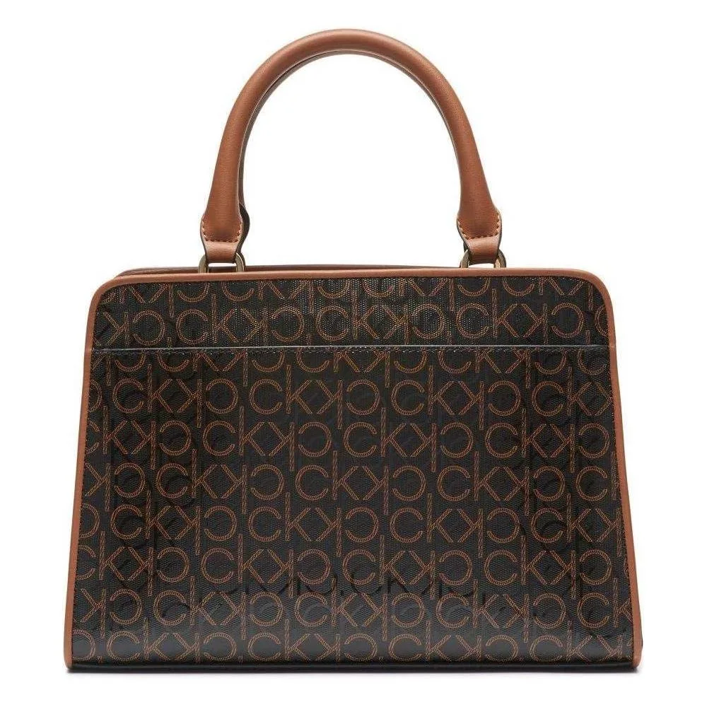 Calvin Klein Margot - Bolso con logotipo texturizado en relieve