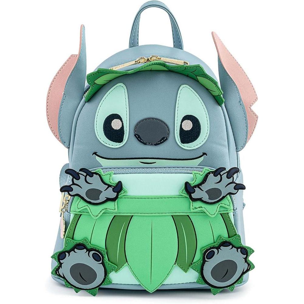 Loungefly Disney Stitch Luau Cosplay Womens Double Strap Shoulder Bag Purse, One Size