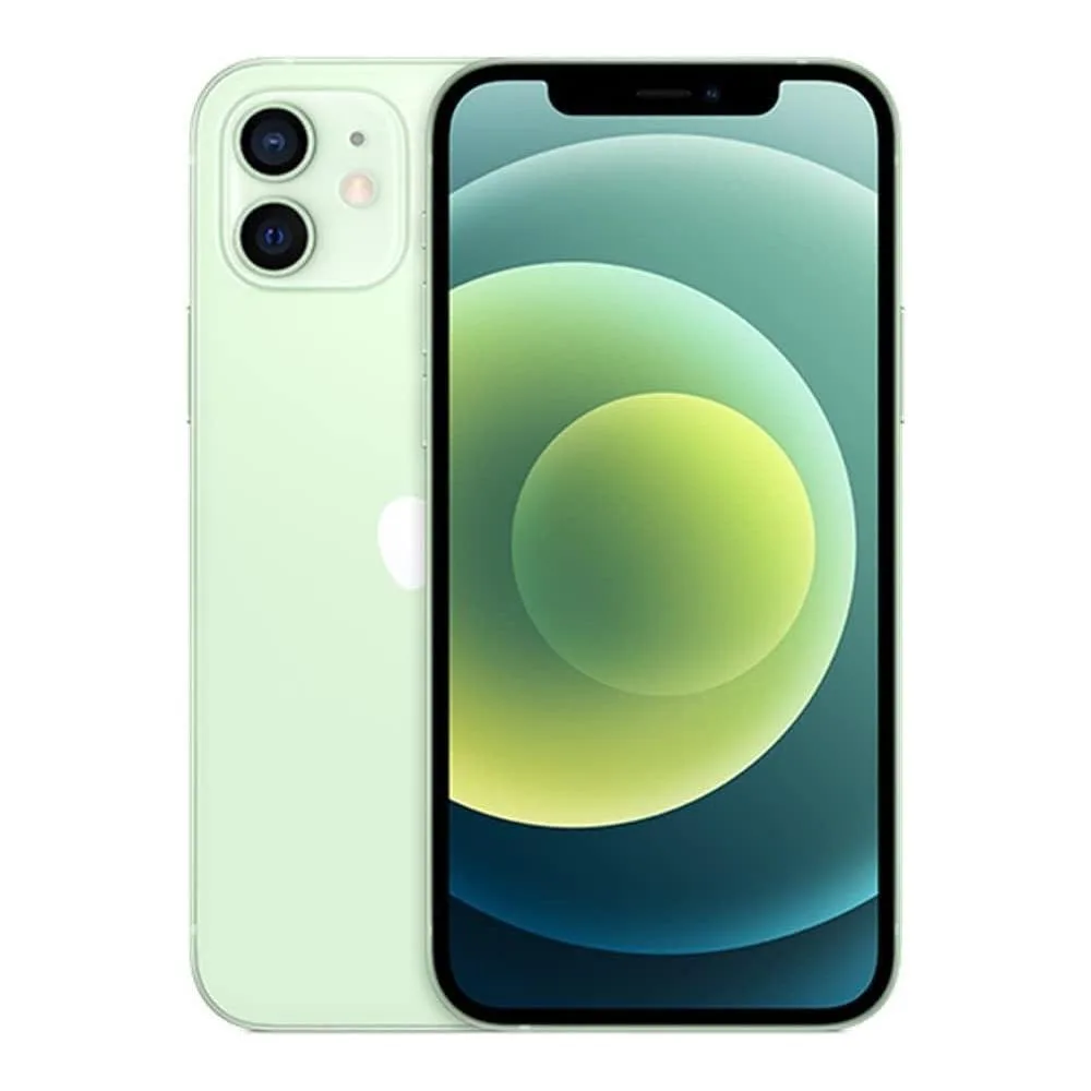 Apple iPhone 12, 128GB, Green - Fully Unlocked (Renewed)