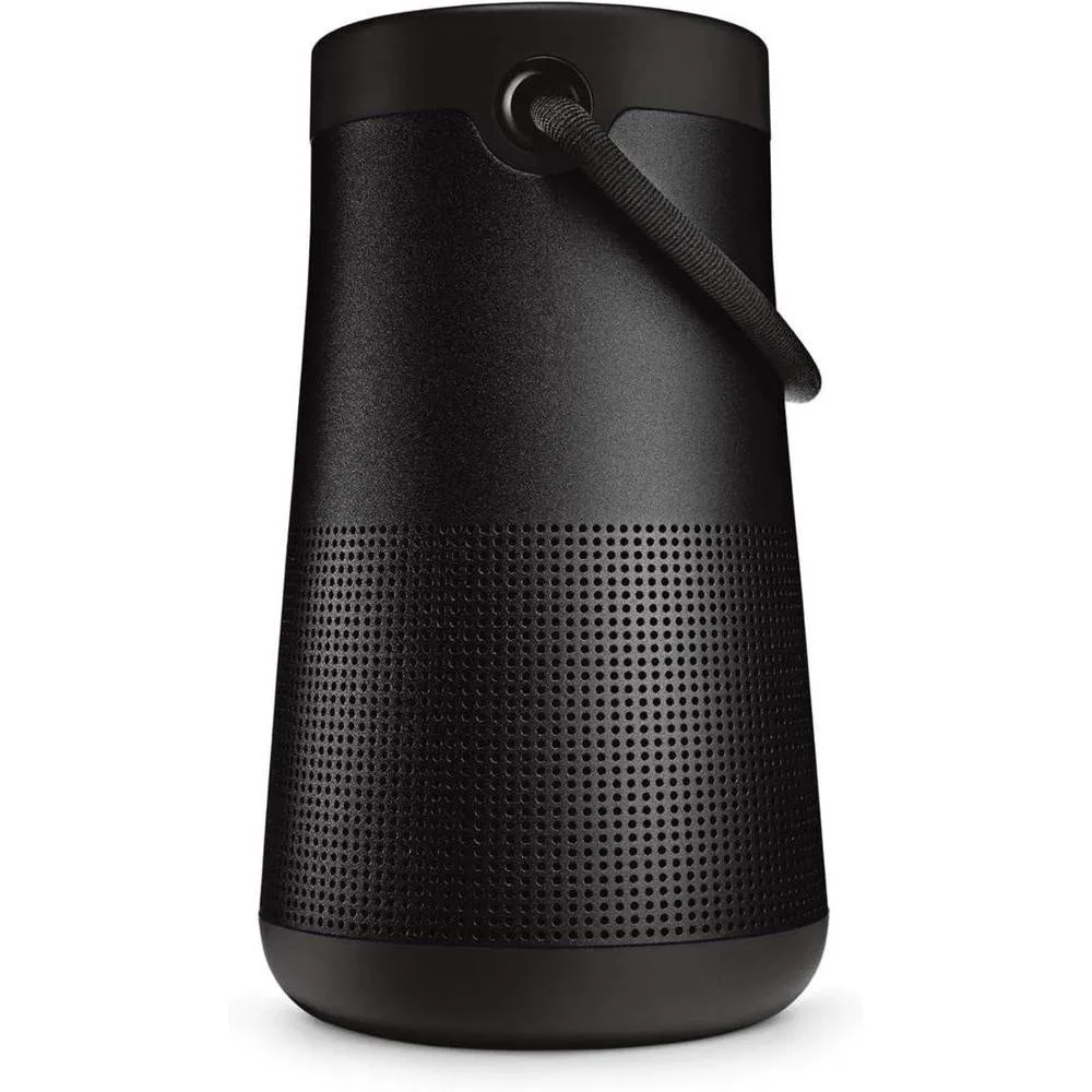 Bose SoundLink Revolve+ (Series II) Bluetooth Speaker, Portable Speaker with Microphone, Wireless Water Resistant Travel Speaker with 360 Degree Sound, Long Lasting Battery and Handle, Black