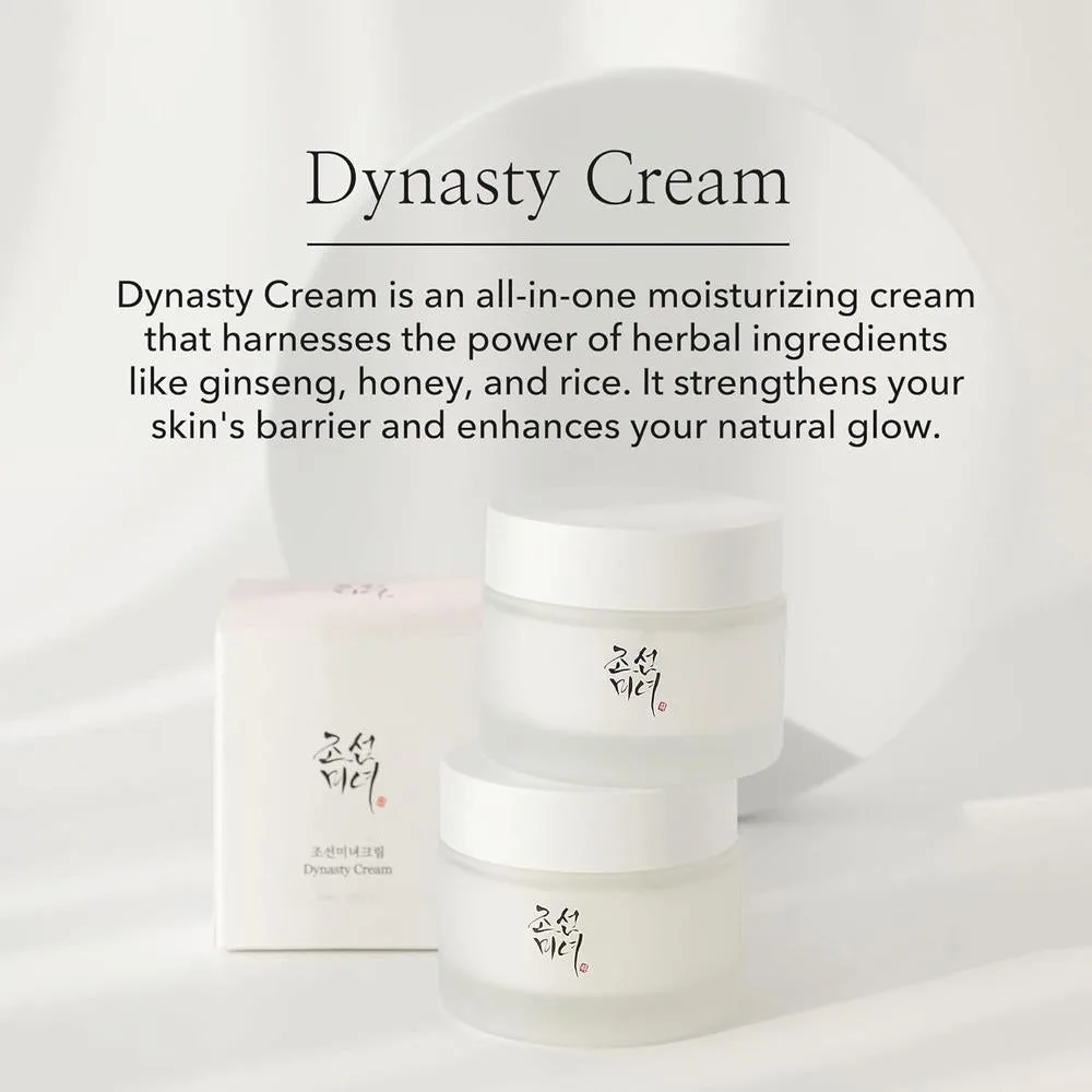 Beauty Of Joseon Crema Dynasty 2% Niacinamida + 2% Escualano Hidratante Facial 50ml