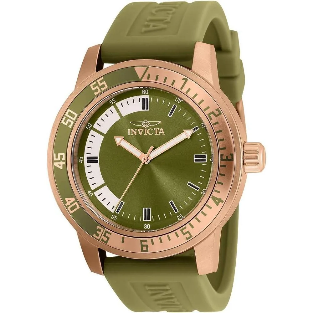 Invicta Men's Specialty 45mm Silicone Quartz Watch