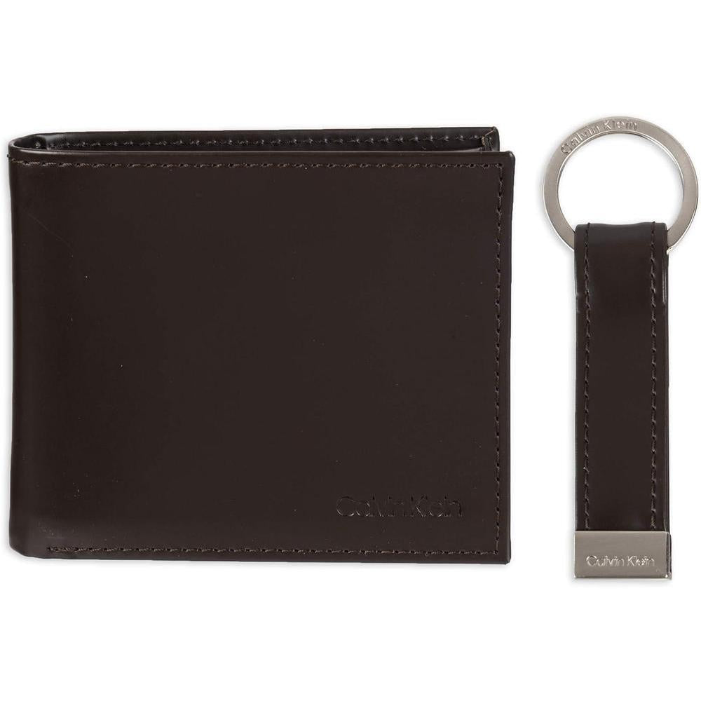 Calvin Klein Men's Wallet Sets-Minimalist Bifold and Card Cases