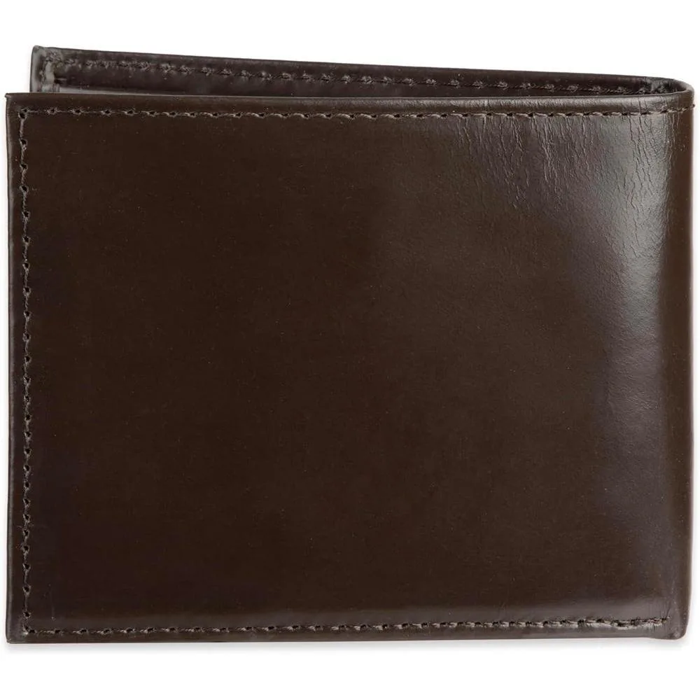 Set de carteras Calvin Klein minimalista y tarjeteros para hombre, diseño de cuero con tecnología RFID