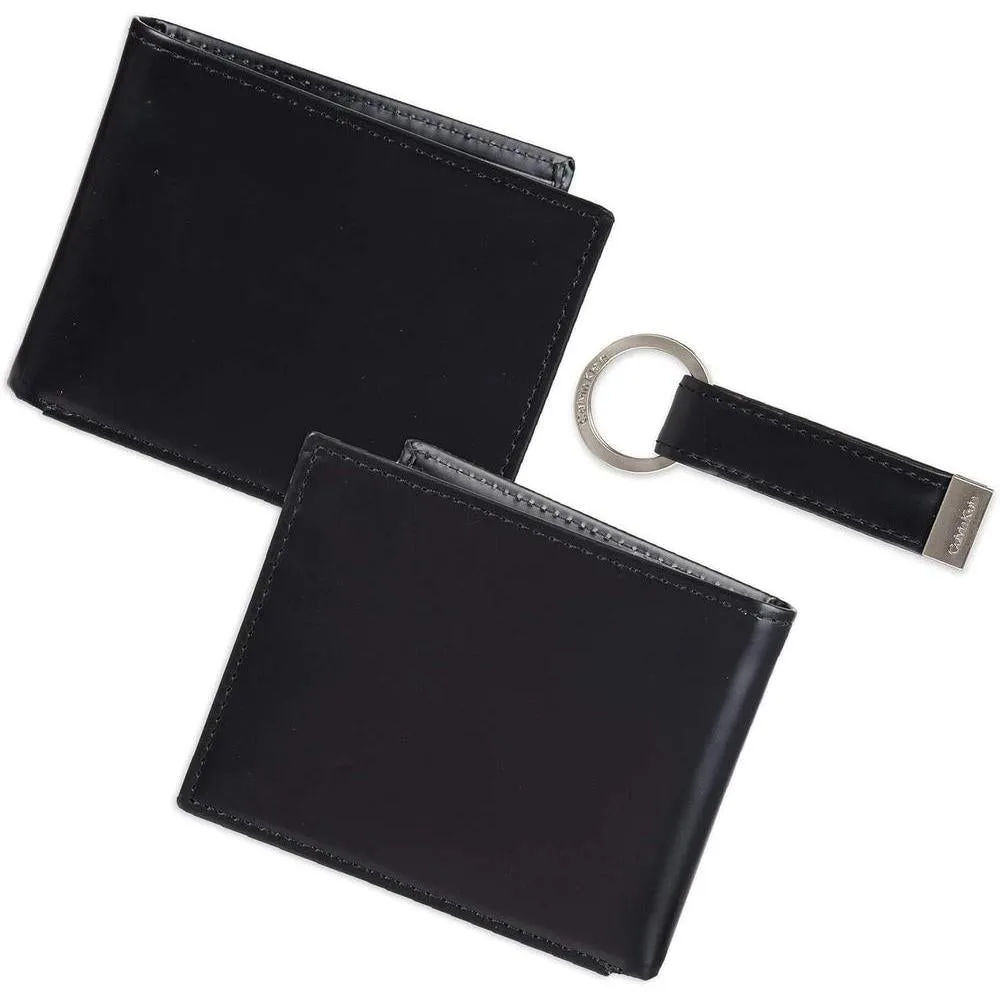 Sets de Billetera y Tarjetero Minimalista de Calvin Klein para Hombre con Tecnología RFID